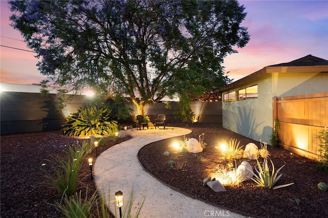 1409 N Midsite Ave, Covina, CA 91722 - fenced backyard with an outdoor fire pit