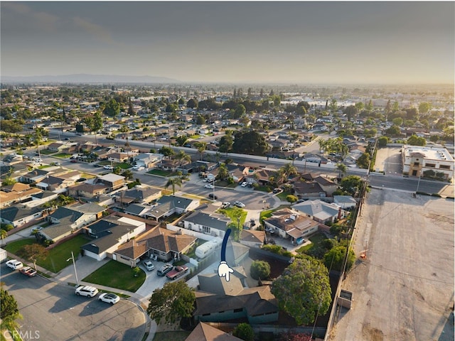 1409 N Midsite Ave, Covina, CA 91722 - aerial view of property and surrounding area featuring nearby suburban area