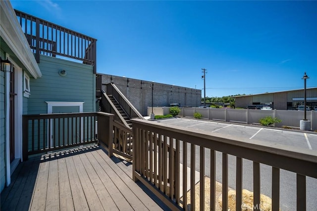8740 El Camino Real Unit A, Atascadero, CA 93422 - view of wooden deck