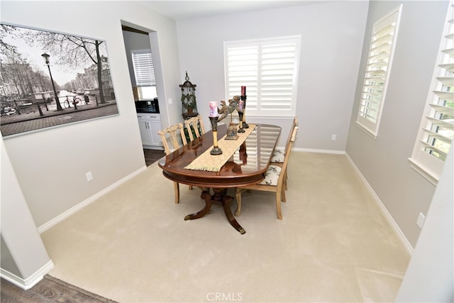 35582 Laurel Tree Ct, Winchester, CA 92596 - dining room featuring carpet and baseboards