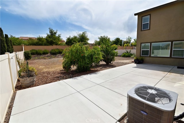 35582 Laurel Tree Ct, Winchester, CA 92596 - fenced backyard featuring central AC and a patio