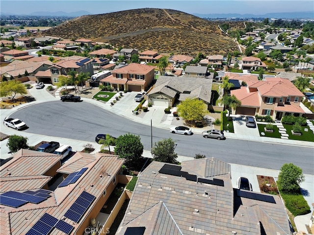 35582 Laurel Tree Ct, Winchester, CA 92596 - aerial view of residential area with a mountain backdrop
