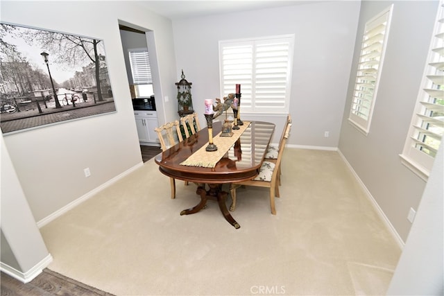 35582 Laurel Tree Ct, Winchester, CA 92596 - dining room featuring carpet floors and baseboards