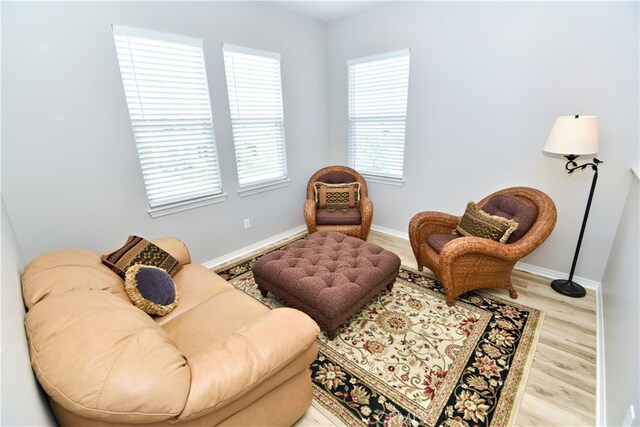 35582 Laurel Tree Ct, Winchester, CA 92596 - sitting room with wood finished floors and baseboards