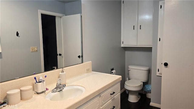 6286 Columbine Rd, Magalia, CA 95954 - bathroom with vanity and toilet