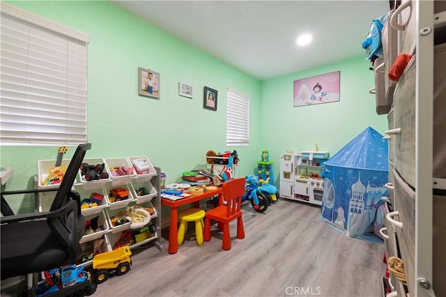 1257 E Grand Ave Unit A, Escondido, CA 92027 - rec room with wood finished floors