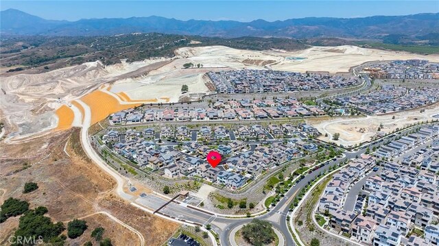 843 Longhorn Way, Rancho Mission Viejo, CA 92694 - aerial view of property's location featuring a mountain backdrop