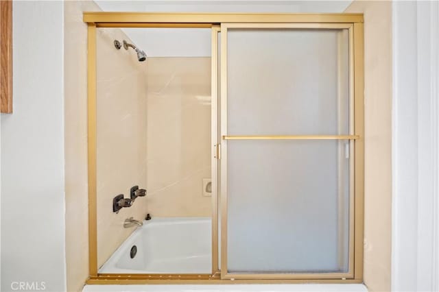 13601 Del Monte Dr Unit 75, Seal Beach, CA 90740 - bathroom featuring combined bath / shower with glass door