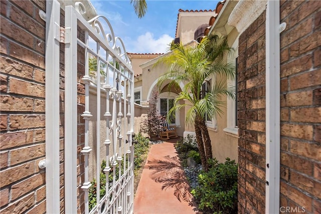 16 Via Barcaza, Coto De Caza, CA 92679 - view of home's exterior with a tiled roof and stucco siding