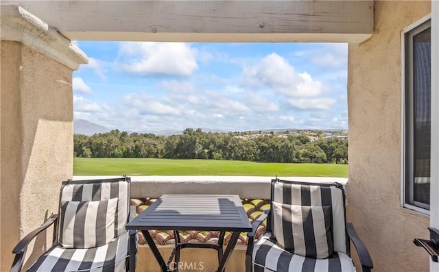 16 Via Barcaza, Coto De Caza, CA 92679 - balcony featuring view of golf course