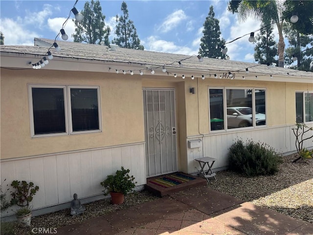 14782 Holt Ave, Tustin, CA 92780 - doorway to property featuring a shingled roof