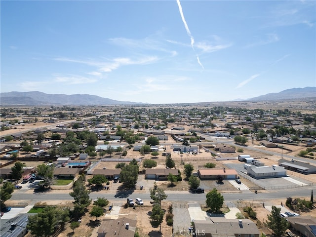 10793 Jamul Rd, Apple Valley, CA 92308 - aerial perspective of suburban area with mountains