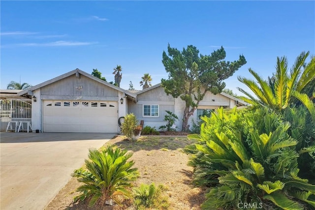6765 Jadeite Ave, Rancho Cucamonga, CA 91701 - ranch-style home featuring a garage and concrete driveway
