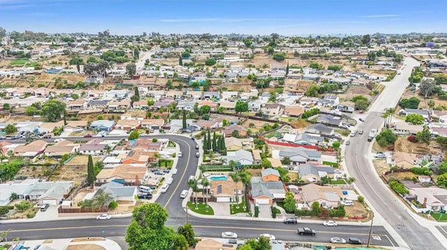 970 Carlsbad St, San Diego, CA 92114 - aerial view of property and surrounding area with nearby suburban area
