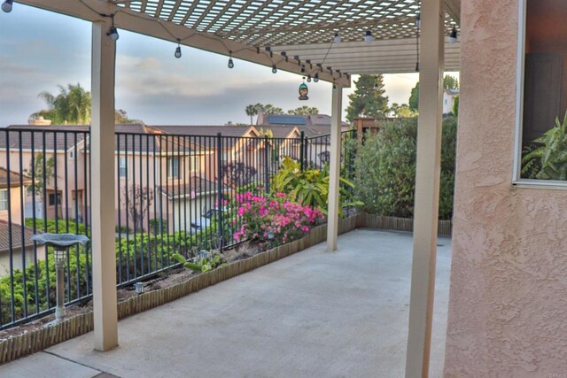 5787 Barbary Pl, Bonsall, CA 92003 - view of patio / terrace featuring a pergola
