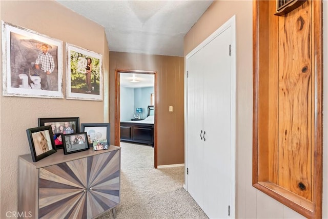 30955 Scenic Way, Running Springs, CA 92382 - hall with carpet flooring