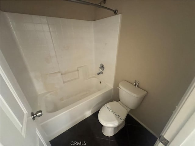 531 Corte, San Pablo, Perris, CA 92571 - bathroom with tile patterned flooring, toilet, and bathing tub / shower combination