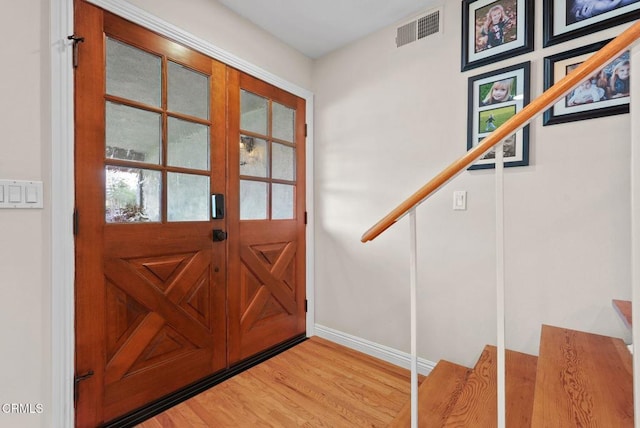 1045 Rotella St, Newbury Park, CA 91320 - entryway featuring light wood-style floors and baseboards