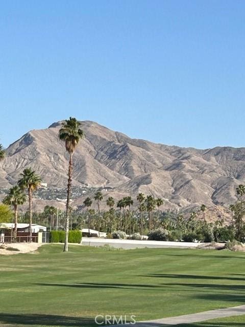 61765 Arroyo Rd Unit 5, Palm Springs, CA 92264 - view of mountain backdrop featuring a golf course