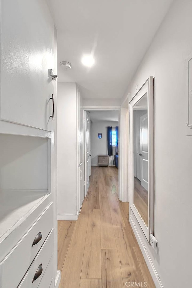 810 Edgewood St Unit 302, Inglewood, CA 90302 - corridor featuring light wood finished floors