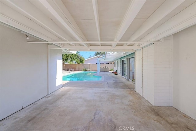 14242 Clarissa Ln, North Tustin, CA 92705 - view of pool with a patio and a fenced backyard