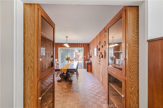 14242 Clarissa Ln, North Tustin, CA 92705 - dining area featuring wooden walls