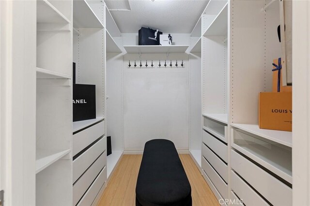 2160 S Hammatt, Anaheim, CA 92802 - spacious closet with light wood-style flooring