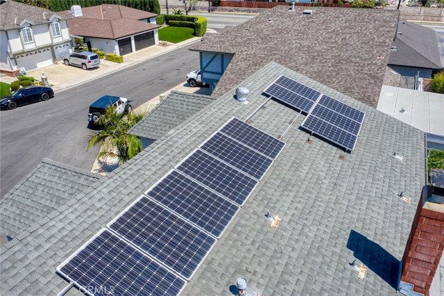 2160 S Hammatt, Anaheim, CA 92802 - detailed view of roof with shingles and a residential view