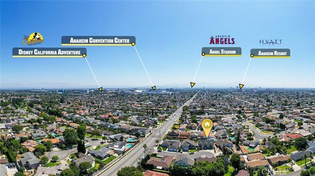 2160 S Hammatt, Anaheim, CA 92802 - aerial perspective of suburban area