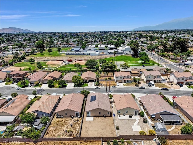 1760 Terrace Ave, Colton, CA 92324 - aerial view of residential area with mountains
