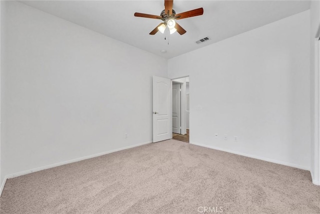 1760 Terrace Ave, Colton, CA 92324 - empty room featuring carpet and a ceiling fan