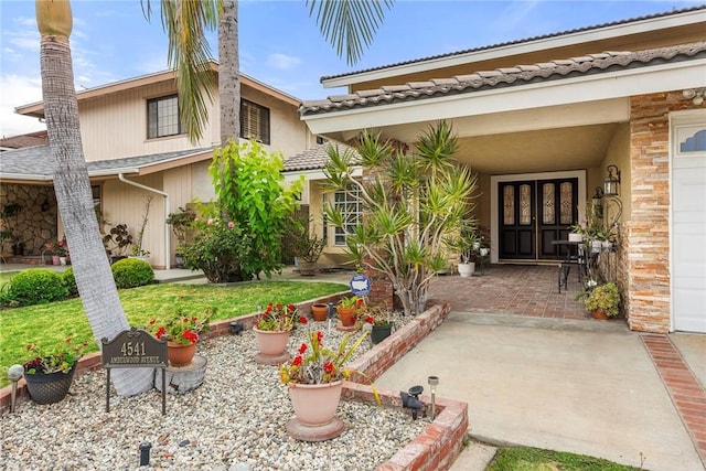 4541 Amberwood Ave, La Palma, CA 90623 - exterior space featuring french doors