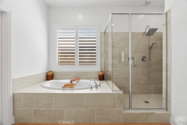 12312 Ashlyn Dr, Bakersfield, CA 93311 - full bath with a bath and a stall shower