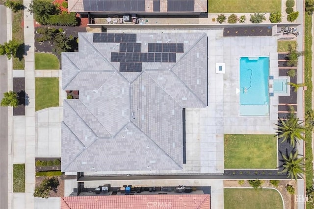 12312 Ashlyn Dr, Bakersfield, CA 93311 - aerial view of a pool