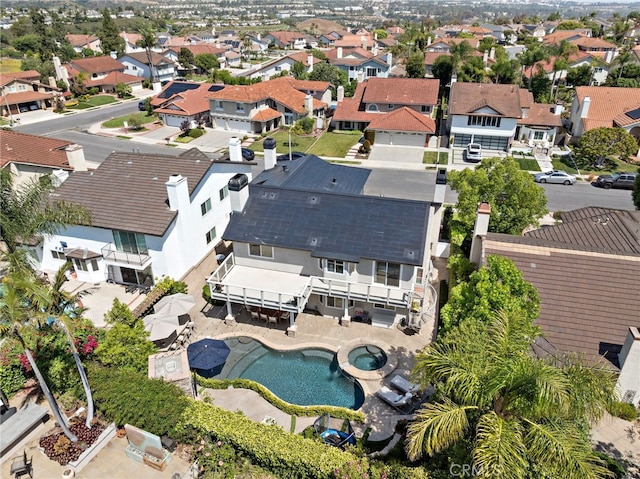 23982 Cormorant Ln, Laguna Niguel, CA 92677 - aerial view of residential area with a pool area