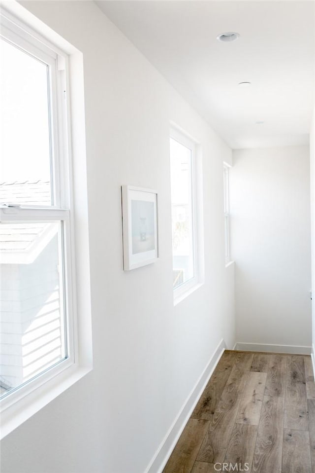 312 35th St, Newport Beach, CA 92663 - empty room with wood finished floors and baseboards