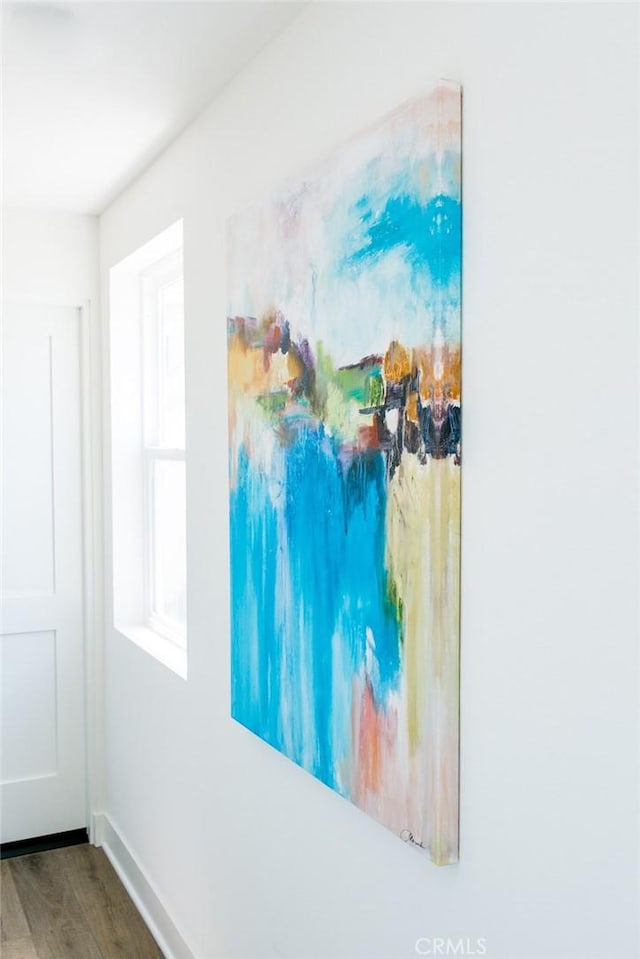 312 35th St, Newport Beach, CA 92663 - detailed view of wood finished floors and baseboards