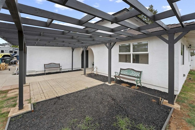 1220 Hoover St, Escondido, CA 92027 - view of patio / terrace featuring a pergola