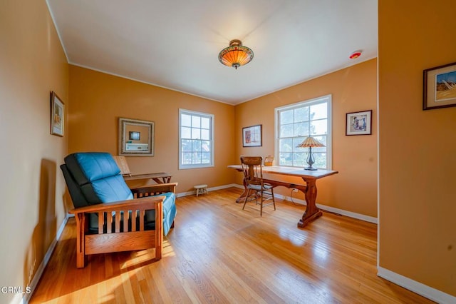 1736 Craig Ave, Altadena, CA 91001 - office area featuring light wood-type flooring