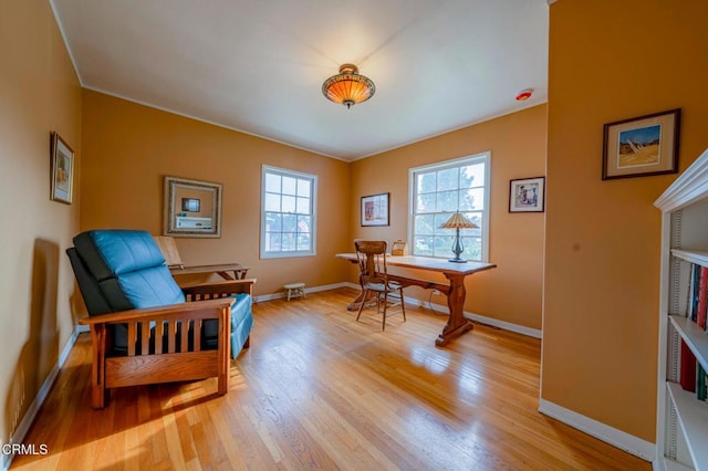 1736 Craig Ave, Altadena, CA 91001 - office with light wood finished floors