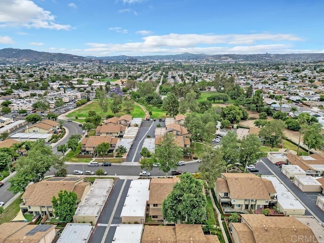 10264 Michala Pl, Santee, CA 92071 - aerial view of property's location with nearby suburban area and mountains