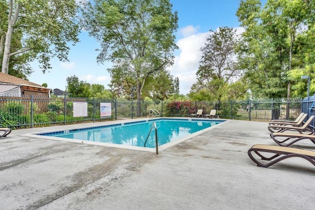 10264 Michala Pl, Santee, CA 92071 - community pool featuring a patio area