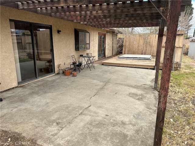 37824 Queensboro Ct, Palmdale, CA 93552 - view of patio featuring a pergola