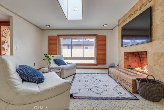 2818 W 166th St, Torrance, CA 90504 - living area with carpet and ornamental molding