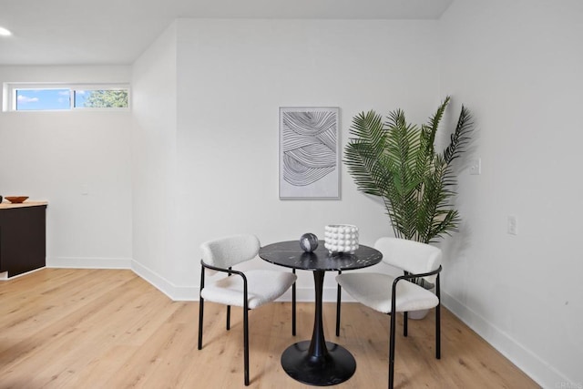 3852 Bledsoe Ave, Los Angeles, CA 90066 - dining area with light wood-style floors and baseboards