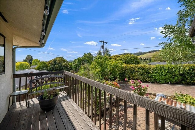 6058 Joan Pl, San Luis Obispo, CA 93401 - view of wooden terrace