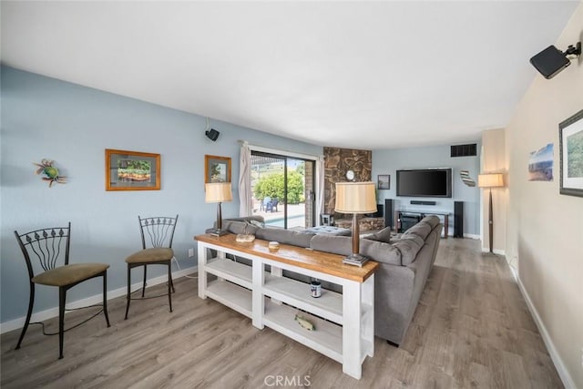 6058 Joan Pl, San Luis Obispo, CA 93401 - living area featuring wood finished floors and baseboards