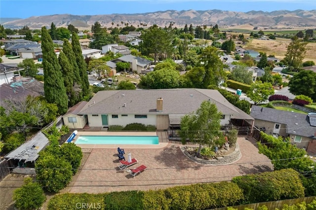 6058 Joan Pl, San Luis Obispo, CA 93401 - view of pool with a mountain view and a residential view