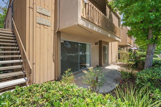 5700 Baltimore Dr Unit 134, La Mesa, CA 91942 - rear view of property with stairs