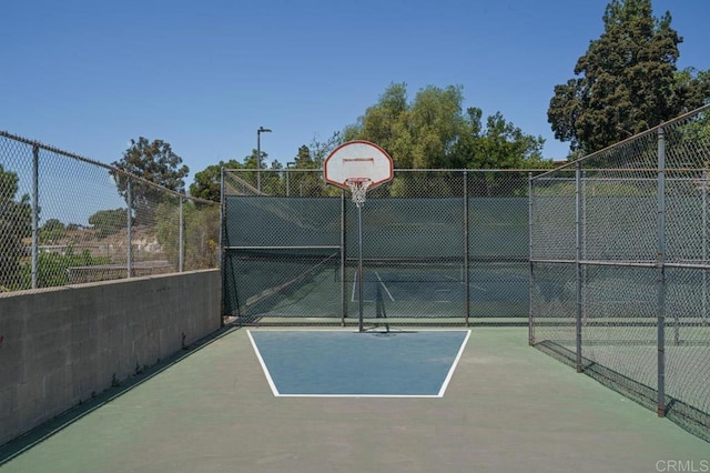 5700 Baltimore Dr Unit 134, La Mesa, CA 91942 - view of tennis court with community basketball court